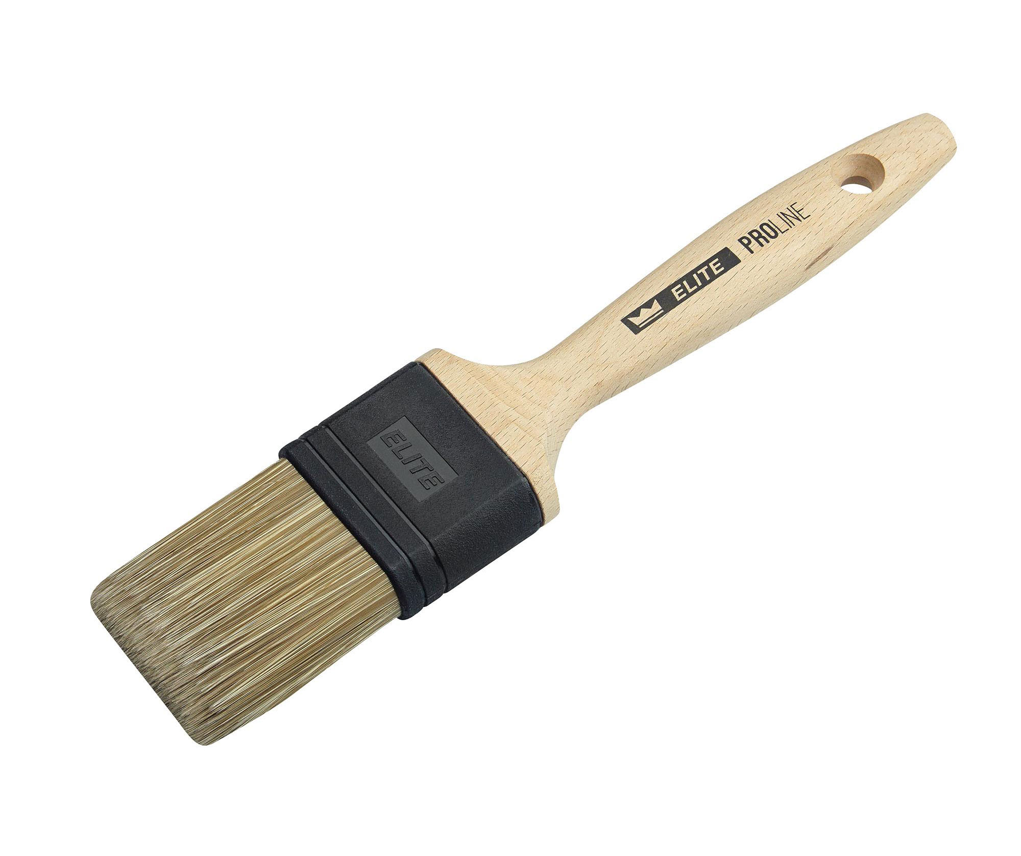 Profi Lackpinsel PROLINE ELITE 3er Set premium Qualität Pinsel 50 mm & 120 mm breit & 50 mm breit mit langem Griff 100% FSC-zertifiziertes Holz